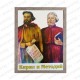 Портрет 30/40 см. с ликовете на Кирил и Методий в рамка Портрет 30/40 см. с ликовете на Кирил и Методий в рамка