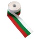 Трикольорна лента с ширина 9 см.
