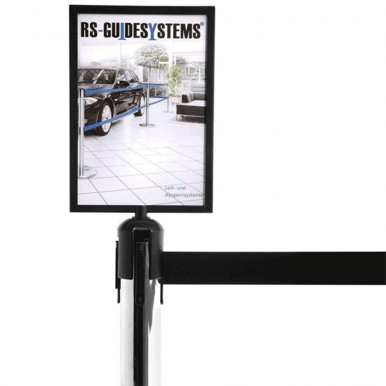 Рамка с формат А4 за ограничително колче с лента