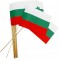Хартиено знаме на България с дървена клечка