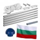 Бюджетен сглобяем алуминиев пилон със знаме на България 90/150 см.