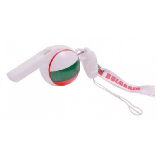 Сувенирна свирка със знаме на България