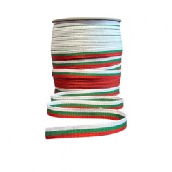 Трикольорна лента с ширина 1 см.