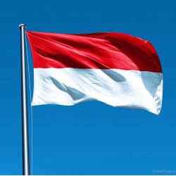 Знаме на Индонезия за външни условия Знаме на Индонезия за външни условия