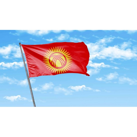 Знаме на Киргизстан Знаме на Киргизстан