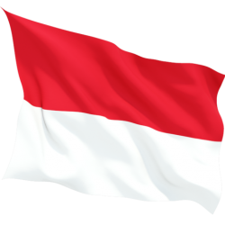 Знаме на Индонезия за външни условия Знаме на Индонезия за външни условия