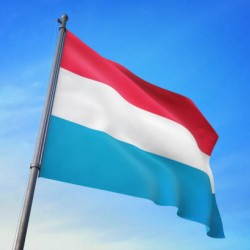 Знаме на Люксембург за външни условия Знаме на Люксембург за външни условия