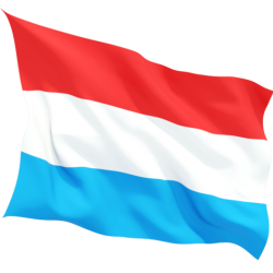 Знаме на Люксембург за външни условия Знаме на Люксембург за външни условия