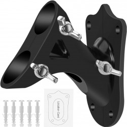 Черна външна фасадна стойка с две възможни позиции за знамето Черна външна фасадна стойка с две възможни позиции за знамето