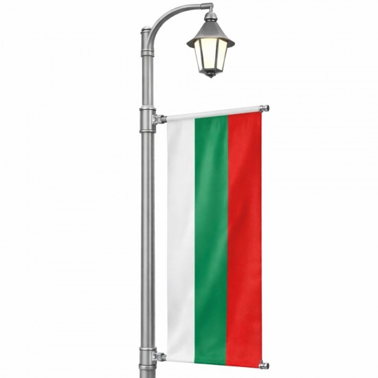 Стойка за фасадно знаме за уличен стълб