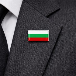 Значка със знамето на България – правоъгълна
