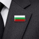 Значка със знамето на България – правоъгълна
