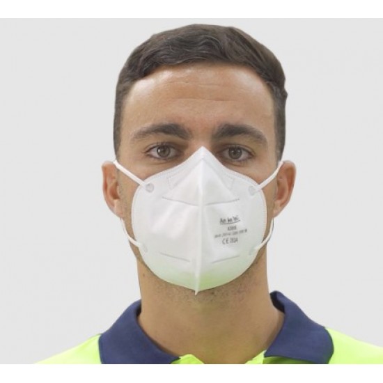 Защитна петслойна маска/респиратор за лице тип FFP2 / N95 с CE сертификат 2163