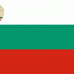 Знаме на България с герб на Народна република България(1971 – 1990г.)