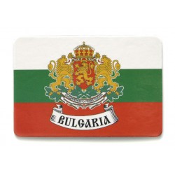 Магнитна пластинка с герб и надпис Магнитна пластинка с герб и надпис
