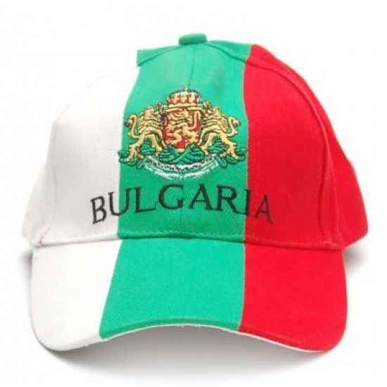 Шапка България с бродиран герб