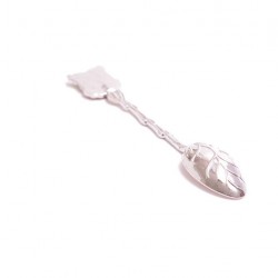 Сувенирна лъжичка с декоративна инкрустация Сувенирна лъжичка с декоративна инкрустация