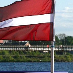 Знаме на Латвия