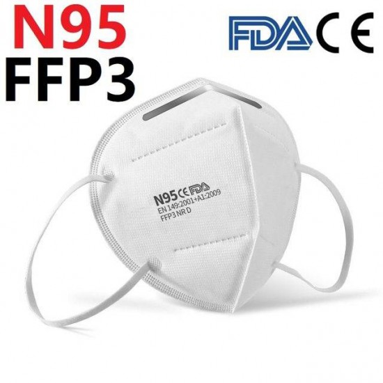 Защитна маска за лице /респиратор/ FFP3 N95 CE FDA Защитна маска за лице /респиратор/ FFP3 N95 CE FDA
