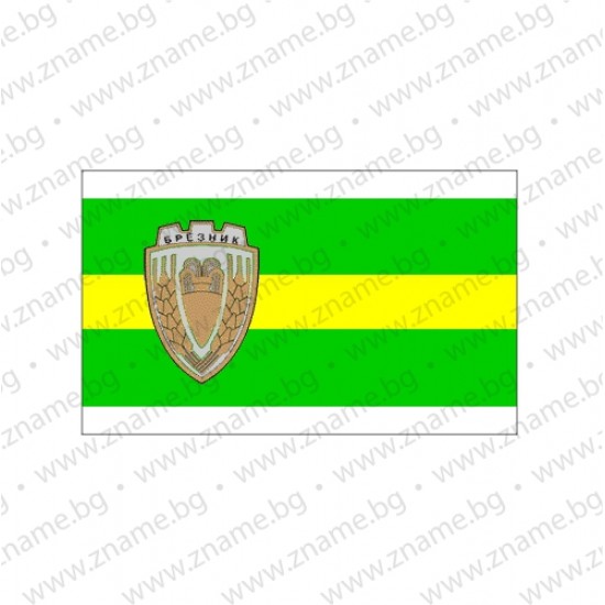 Знаме на Община Брезник Знаме на Община Брезник