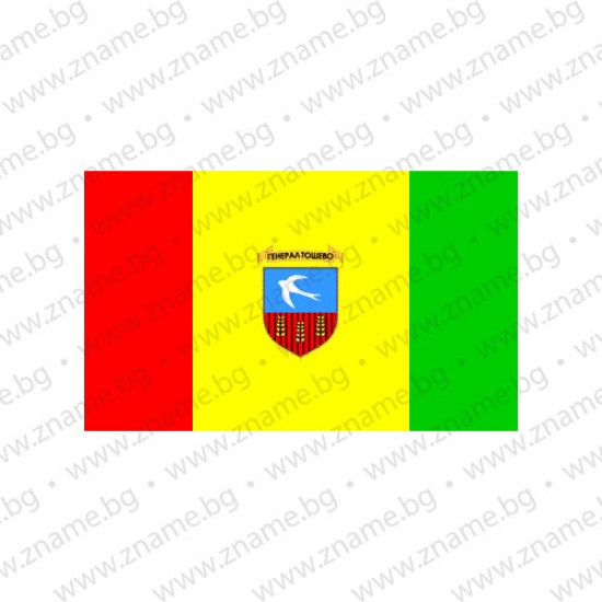 Знаме на Община Генерал Тошево