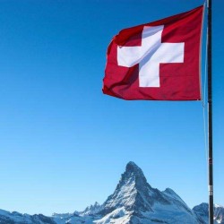Знаме на Швейцария за външни условия Знаме на Швейцария за външни условия