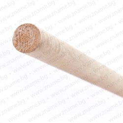 Дървен кол за знаме 100 см.