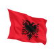 Знаме на Албания за външни условия