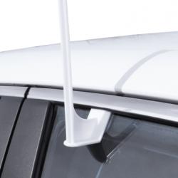 Знаме на България 30/50 см. със стойка за стъкло на автомобил