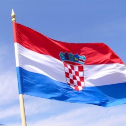 Знаме на Хърватия за външни условия Знаме на Хърватия за външни условия