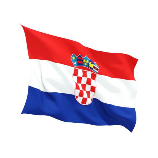 Знаме на Хърватия за външни условия