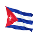 Знаме на Куба за външни условия