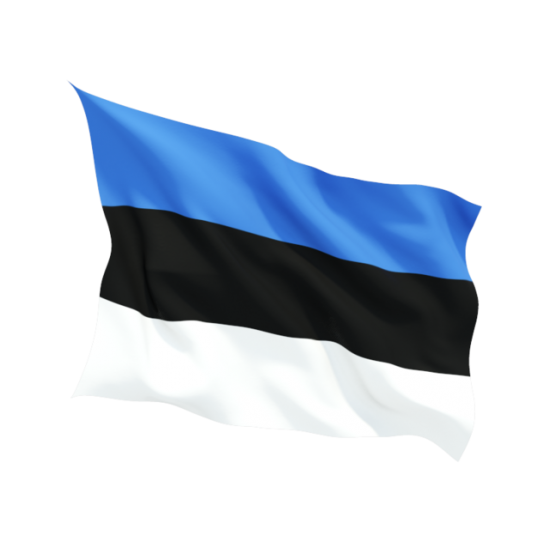 Знаме на Естония за външни условия