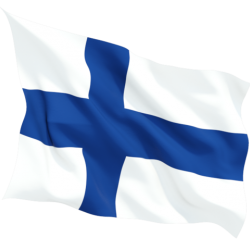 Знаме на Финландия за външни условия Знаме на Финландия за външни условия
