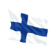 Знаме на Финландия за външни условия