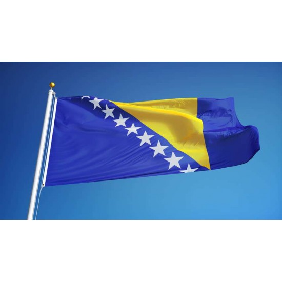 Знаме на Босна и Херцеговина за външни условия