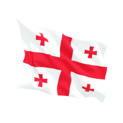 Знаме на Грузия за външни условия