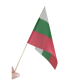 Знаме на България 16/22 см. с дървена клечка - 110 гр./м2