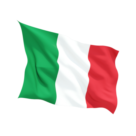 Знаме на Италия за външни условия