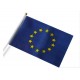 Знаме на Европейски съюз 14/21 см. с пластмасова дръжка