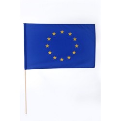 Знаме на Европейски съюз 15/21 см. с дървена клечка