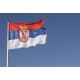 Знаме на Сърбия за външни условия Знаме на Сърбия за външни условия
