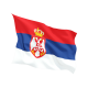 Знаме на Сърбия за външни условия