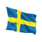 Знаме на Швеция за външни условия