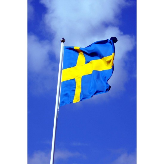 Знаме на Швеция за външни условия