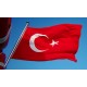 Знаме на Турция 90/150 см. двустранна апликация за външни условия