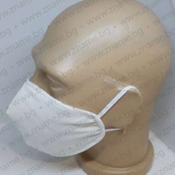 Защитна четирислойна маска за лице с външен хидрофобиран слой за многократна употреба
