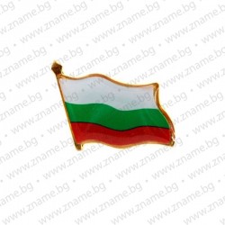 Значка български флаг