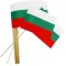 Хартиено знаме на България с дървена клечка