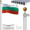 Сглобяем алуминиев пилон с декоративен връх топка